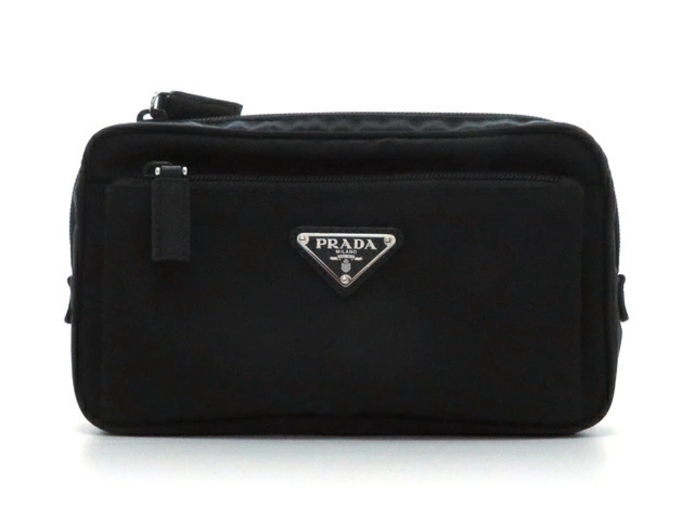 Prada Waist Bum Body Bag Black